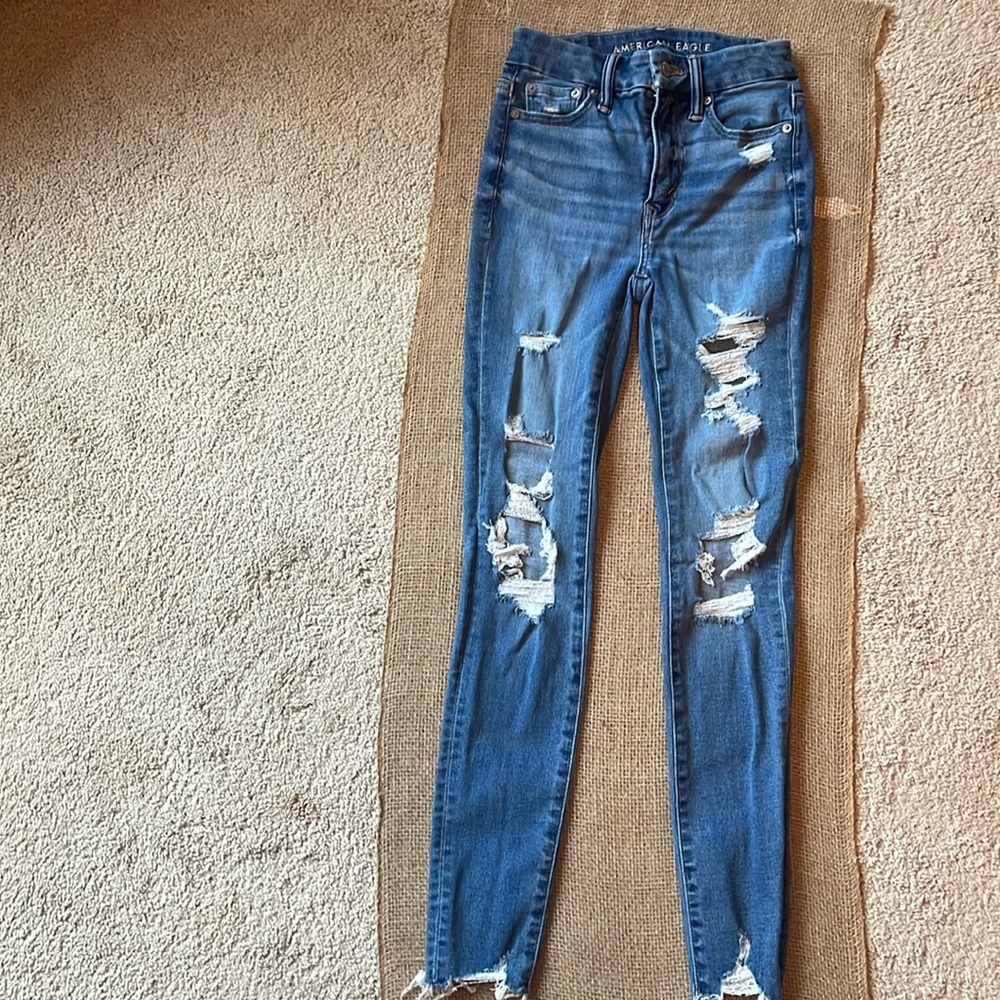 American Eagle Highrise jeans
